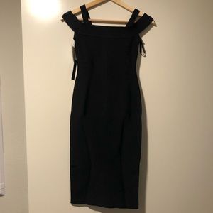 Aritzia Babaton Starlight Black Dress